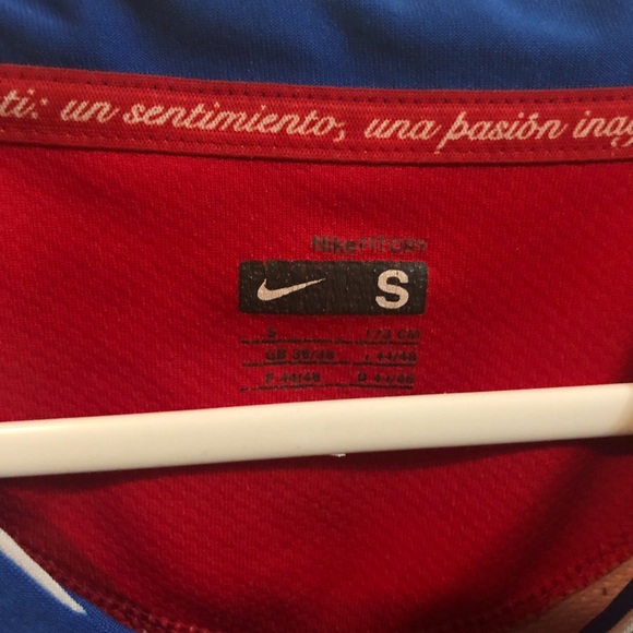 Atlético Madrid Soccer Football Jersey size Small Vintage - Picture 3 of 4